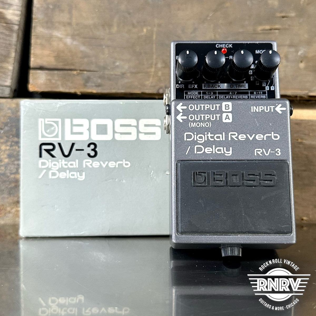 Boss RV-3 Digital Reverb/Delay – Rock N Roll Vintage & Synth City