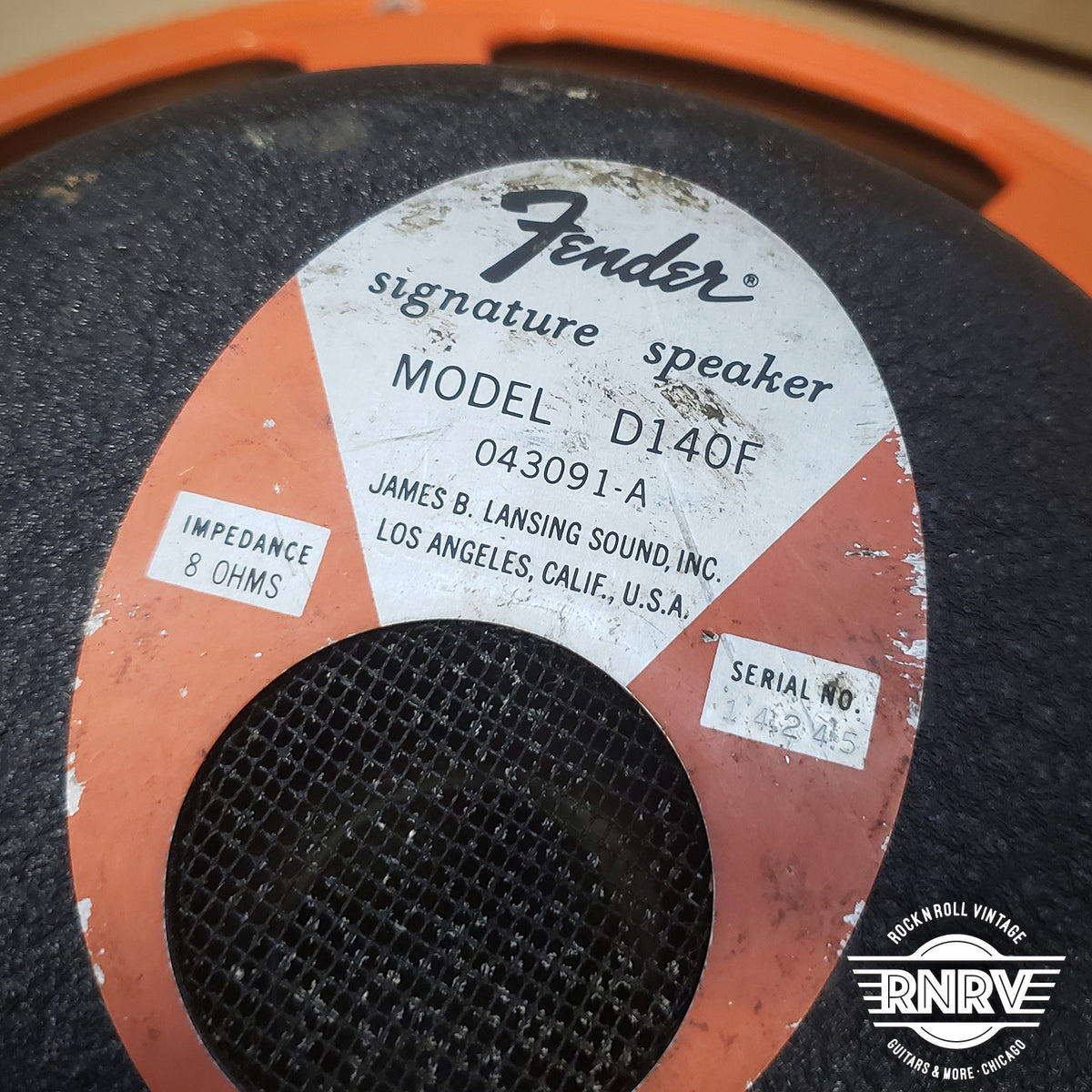 Fender branded JBL D140F 15