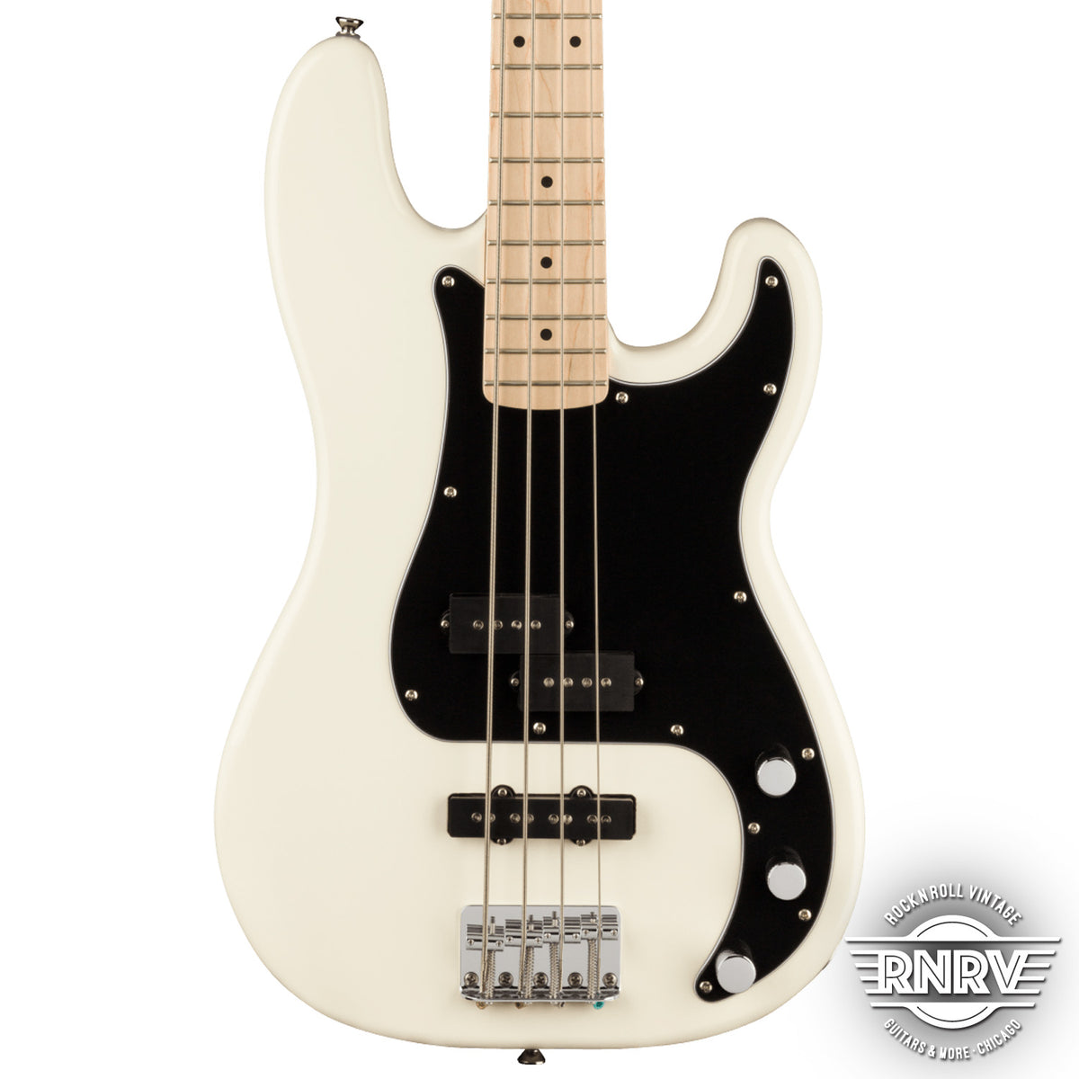 Squier Affinity Series Precision Bass PJ, Maple Fingerboard, Black Pic ...