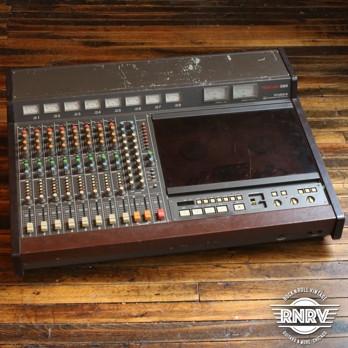 Tascam 388 Studio 8 1/4" 8Track Tape Recorder / Mixer (Serviced