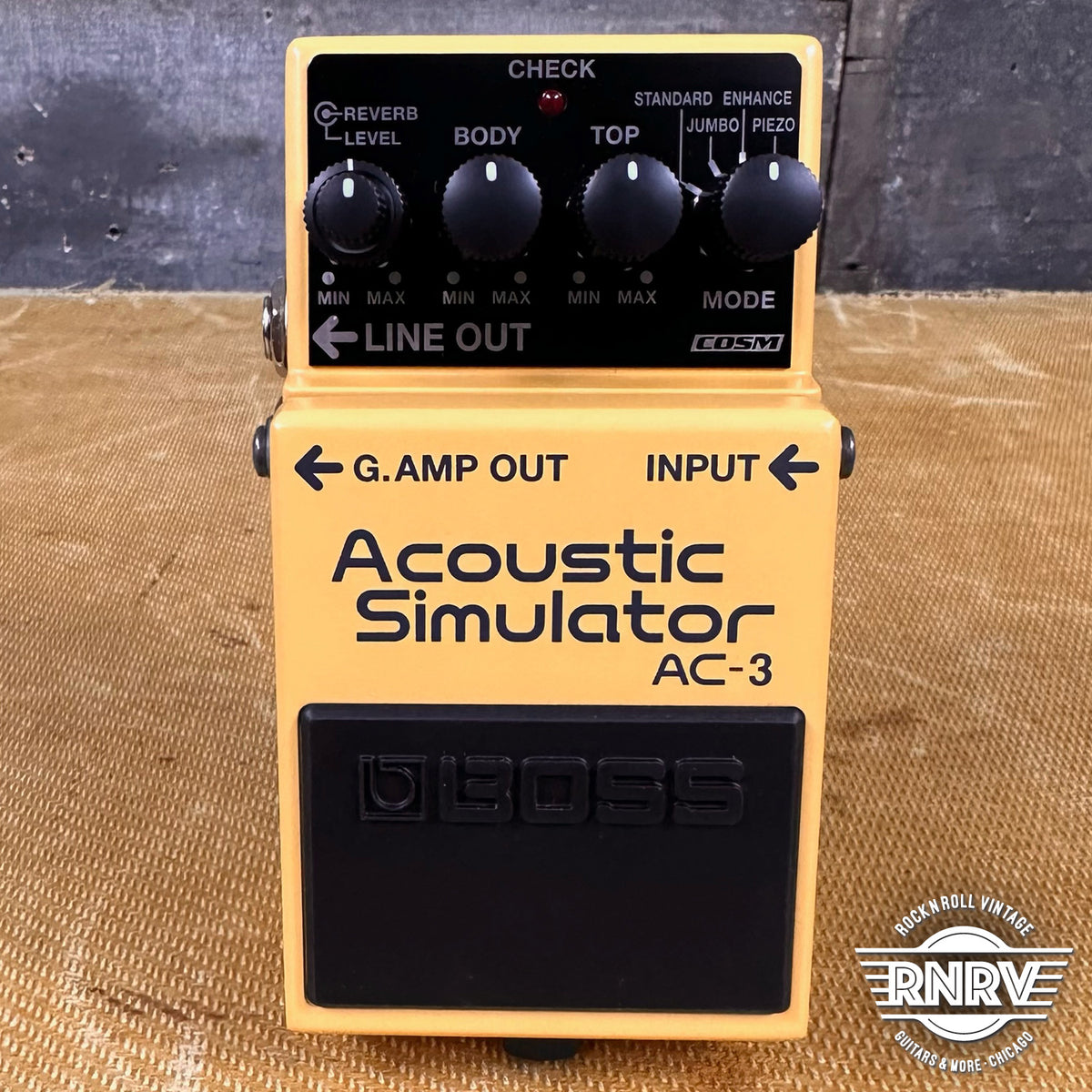 Boss AC-3 Acoustic Simulator Pedal – Rock N Roll Vintage & Synth City