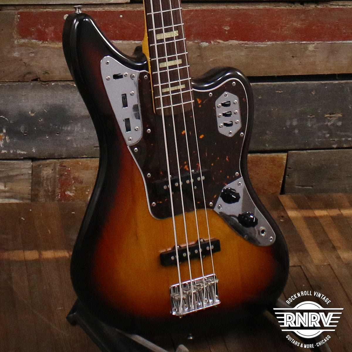 fender jaguar bass sunburst