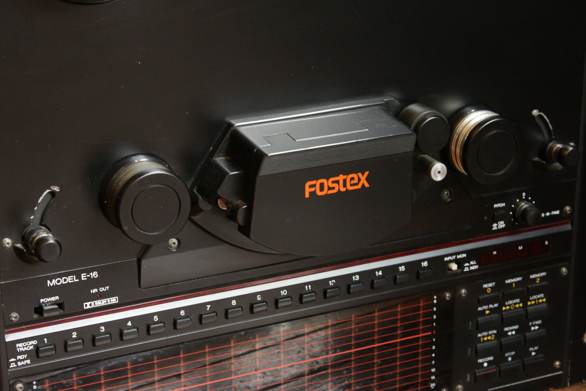 Fostex E-16 1/2 16-Track Tape Recorder – Rock N Roll Vintage