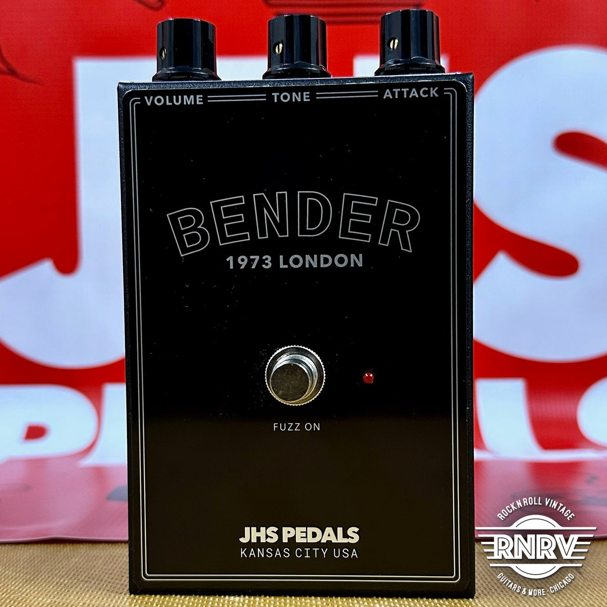 JHS Pedals Legends of Fuzz Bender Rock N Roll Vintage & Synth City