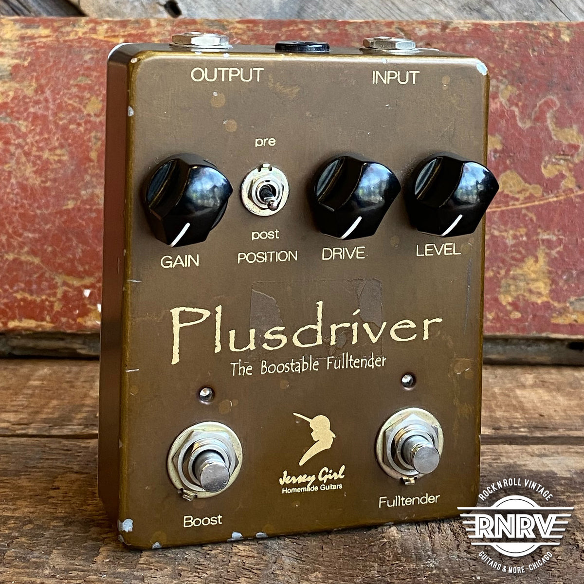 SALE正規品Jersey Glrl Plusdriver Overdrive+Booster 2011年製 同社20周年限定モデル オーバードライブ