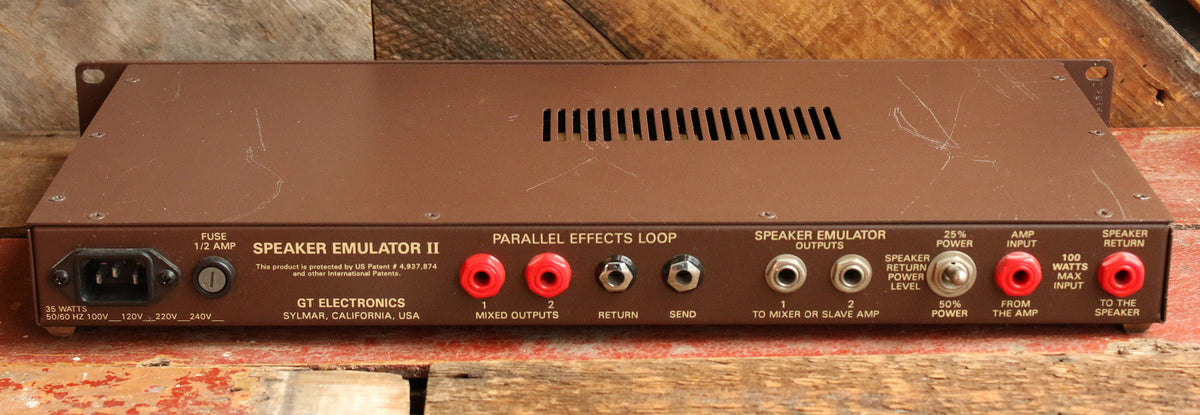 Groove Tubes Speaker Emulator II - Brown – Rock N Roll Vintage & Synth City