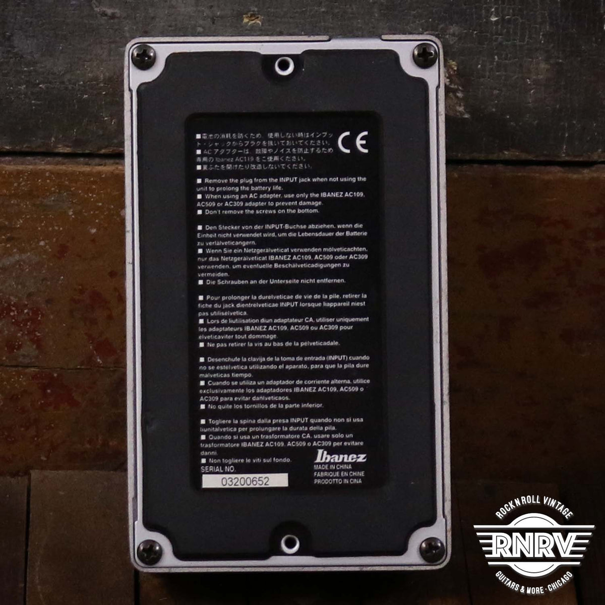 Ibanez SB7 Bass Synthesizer Pedal Rock N Roll Vintage & Synth City