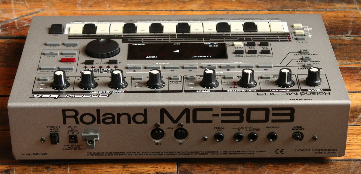 Roland MC-303 Groovebox – Rock N Roll Vintage & Synth City