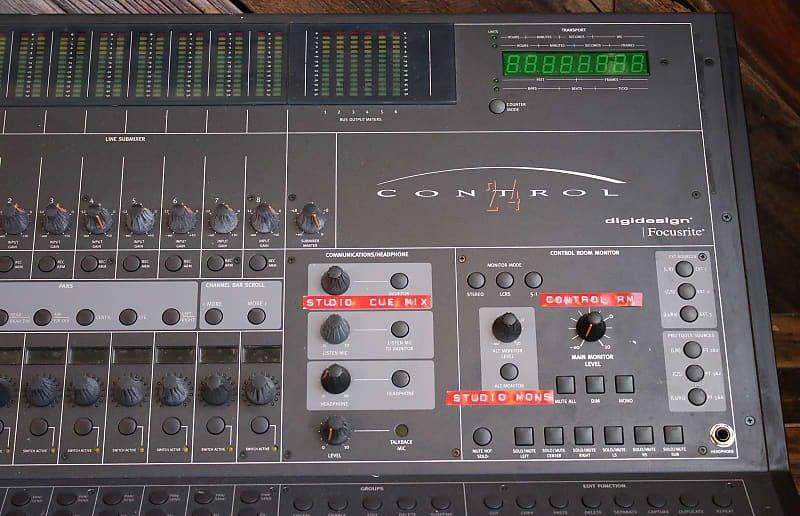 Digidesign Focusrite Control 24 Pro Tools Controller