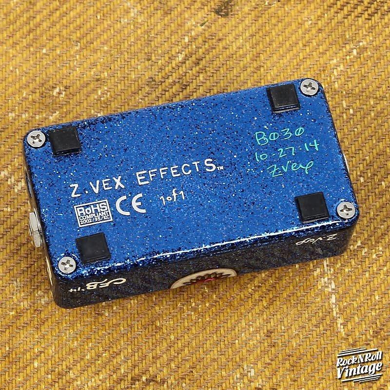 ZVEX Box of Metal Custom Handpainted Blue Sparkle – Rock N Roll Vintage &  Synth City