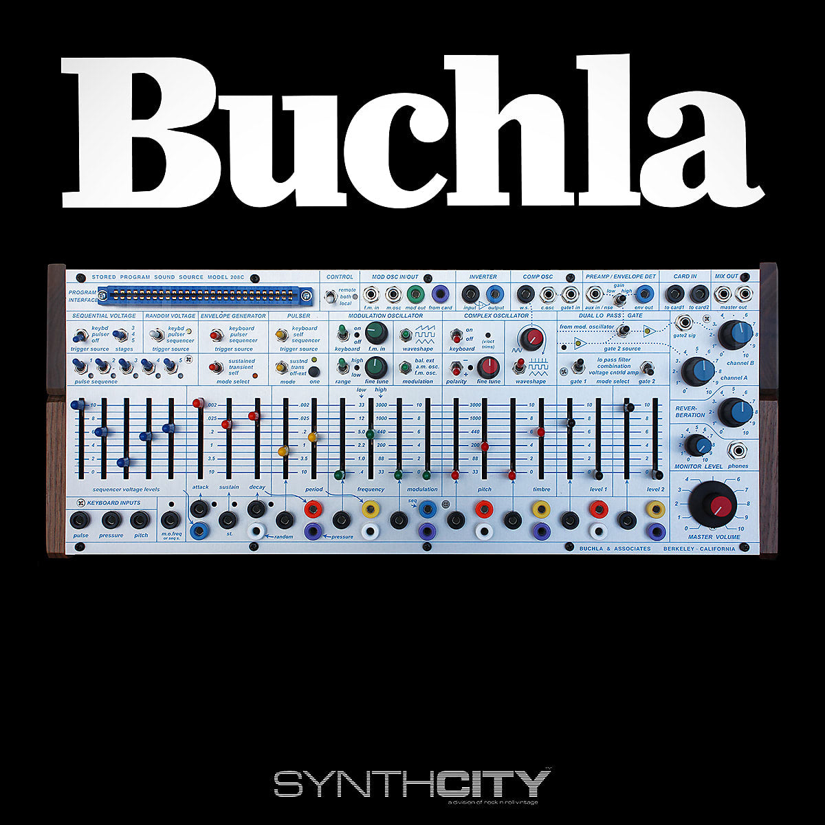 Buchla 208c Easel Command Station