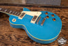 2000 Epiphone Les Paul Deluxe - Metallic Baby Blue Sparkle