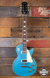 2000 Epiphone Les Paul Deluxe - Metallic Baby Blue Sparkle