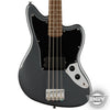 Squier Affinity Jaguar Bass H, Laurel Fingerboard, Black Pickguard, Charcoal Frost Metallic