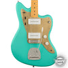 Squier 40th Anniversary Jazzmaster, Vintage Edition, Maple Fingerboard, Gold Anodized Pickguard, Satin Sea Foam Green