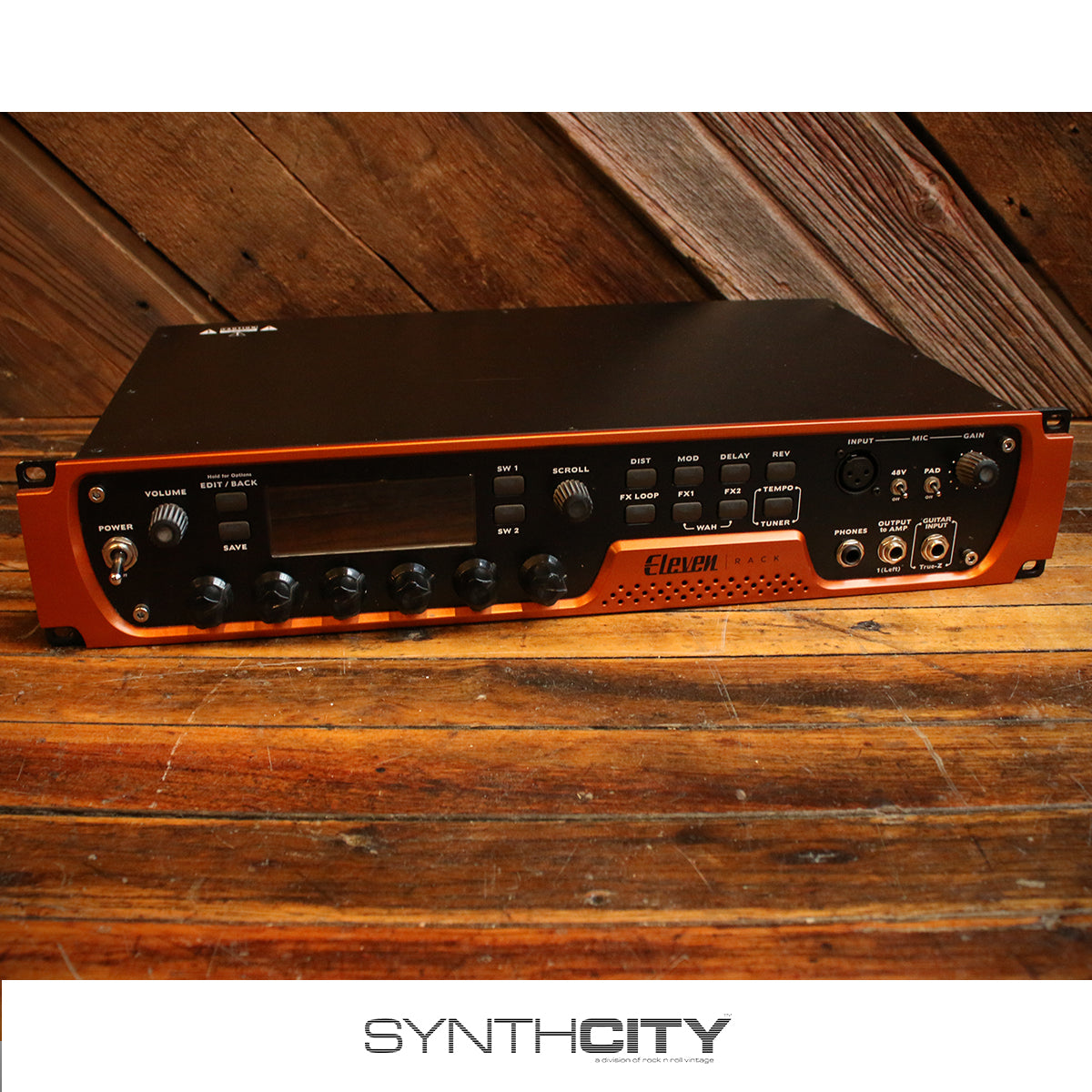 Avid Eleven Rack Guitar MultiEffects Processor and Pro Tools Interfac