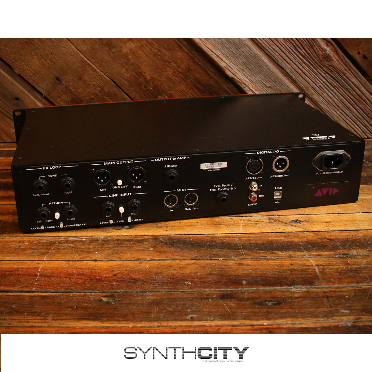 Avid Eleven Rack Guitar MultiEffects Processor and Pro Tools Interfac