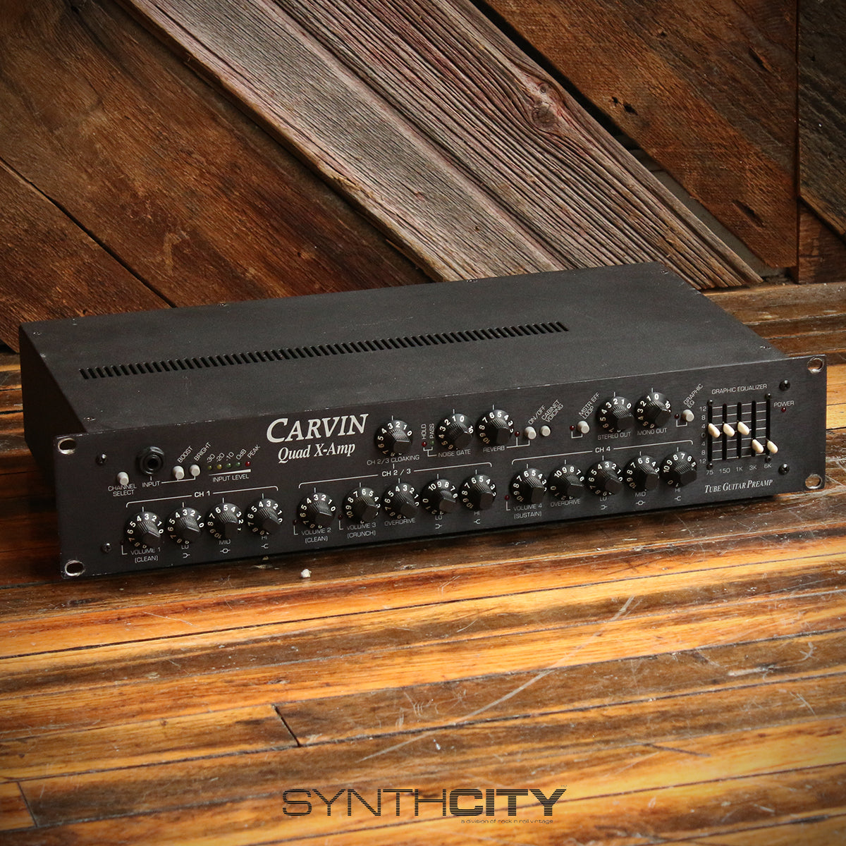 Carvin Quad XAmp Tube Preamp Rock N Roll Vintage & Synth City