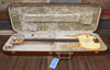 Hondo 1980s Longhorn Bass Copperburst w/case