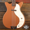 Vintage Danelectro Short Horn Bass 3412 Copper wit Original Case