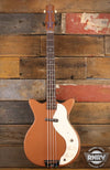 Vintage Danelectro Short Horn Bass 3412 Copper wit Original Case