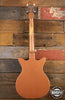 Vintage Danelectro Short Horn Bass 3412 Copper wit Original Case