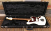 2017 Fender Classic ’60s Jazzmaster Lacquer PF Olympic White w/ Matching Headstock & Hardshell Case