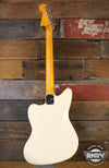 2017 Fender Classic ’60s Jazzmaster Lacquer PF Olympic White w/ Matching Headstock & Hardshell Case