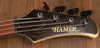 1989 Hamer Chaparral Bass White w/ Dimarzios