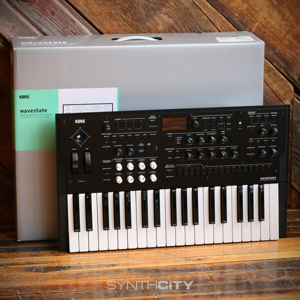 KORG wavestate Korg Wavestate mkII Sequencing Synthesizer - Black 