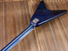 1981 Kramer  Vanguard Flying V Transpearent Bass Blue DOOM