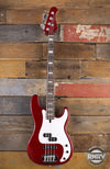 Lakland Skyline 44-64 Custom PJ Ash - Candy Apple Red with Rosewood Fingerboard