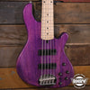 Lakland Skyline 55-OS Offset Bass Guitar - Trans Purple with Maple Fingerboard