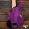 Lakland Skyline 55-OS Offset Bass Guitar - Trans Purple with Maple Fingerboard