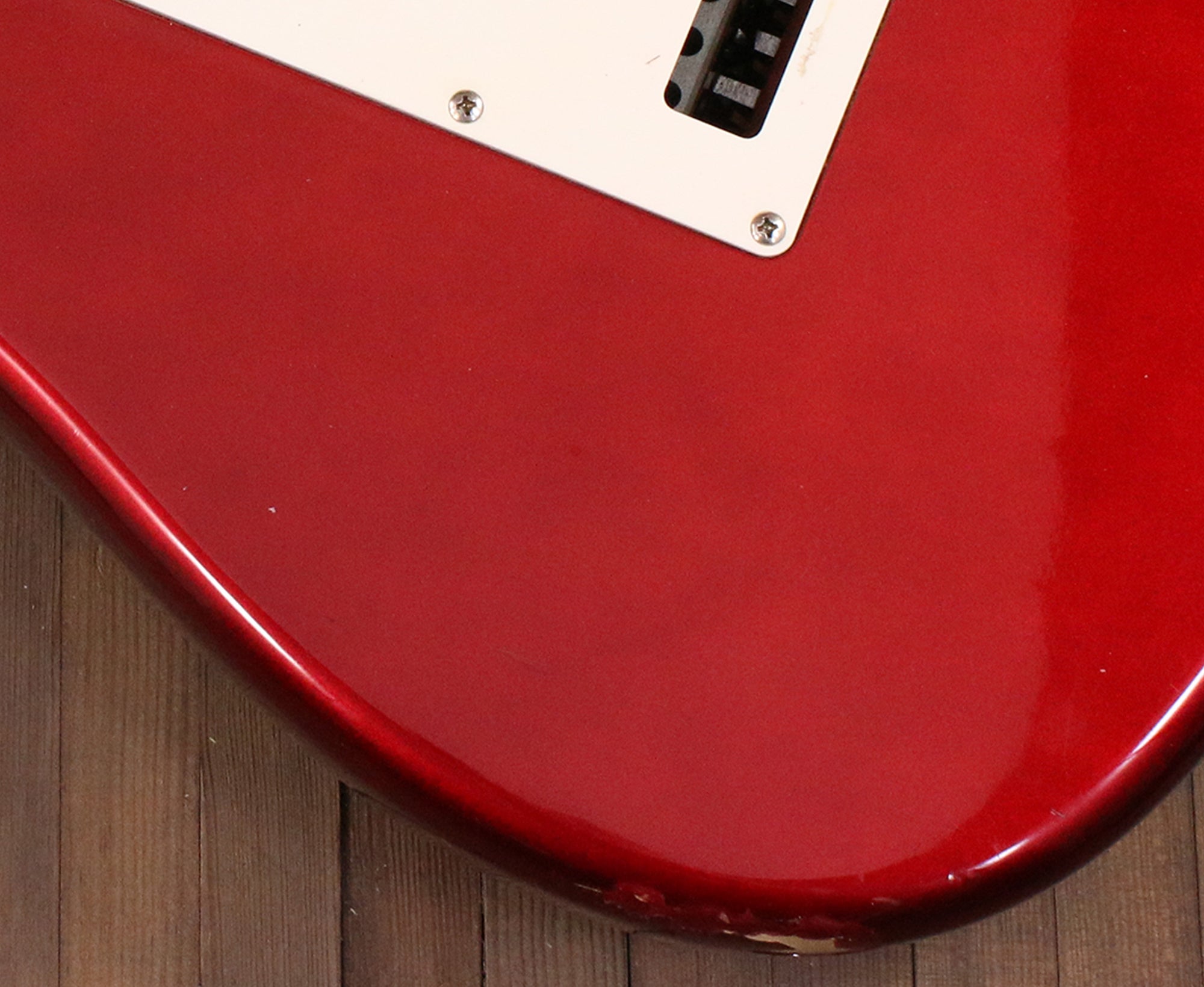 1985 Fender E Series Stratocaster Mij Contemporary Candy Apple Red