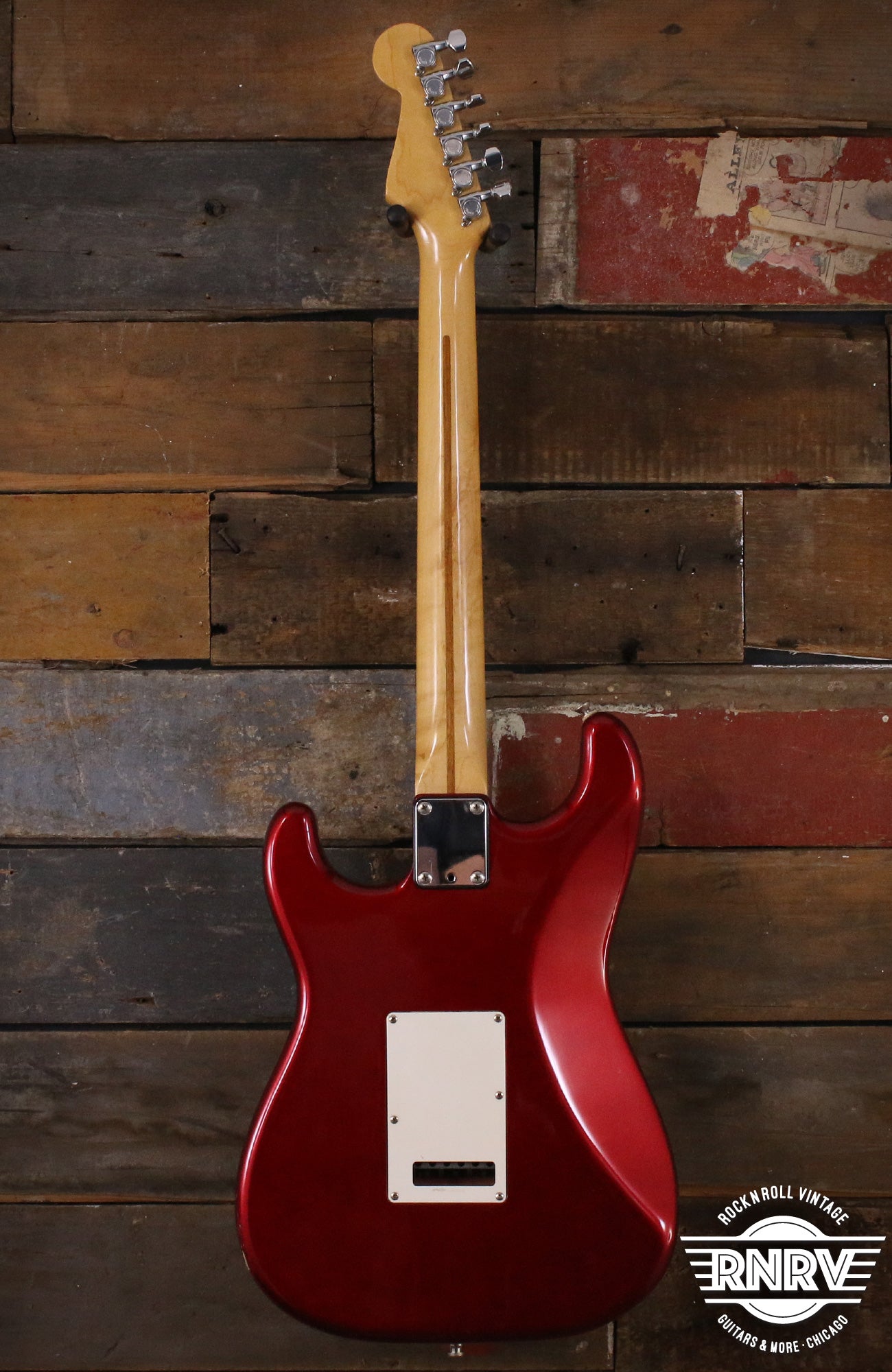 1985 Fender E Series Stratocaster Mij Contemporary Candy Apple Red