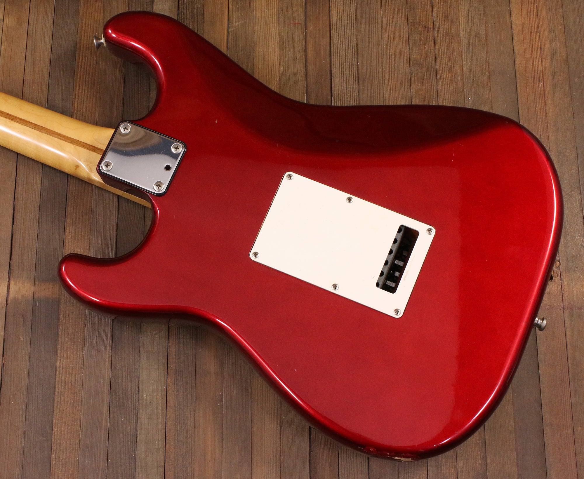 1985 Fender E Series Stratocaster Mij Contemporary Candy Apple Red