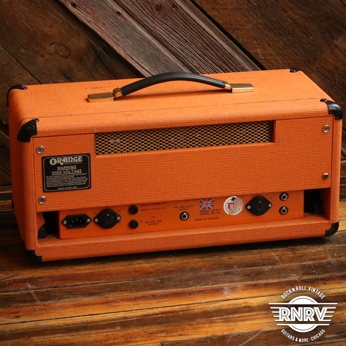 1990's Orange OR80 Overdrive Reissue Head Rock N Roll Vintage & Synth