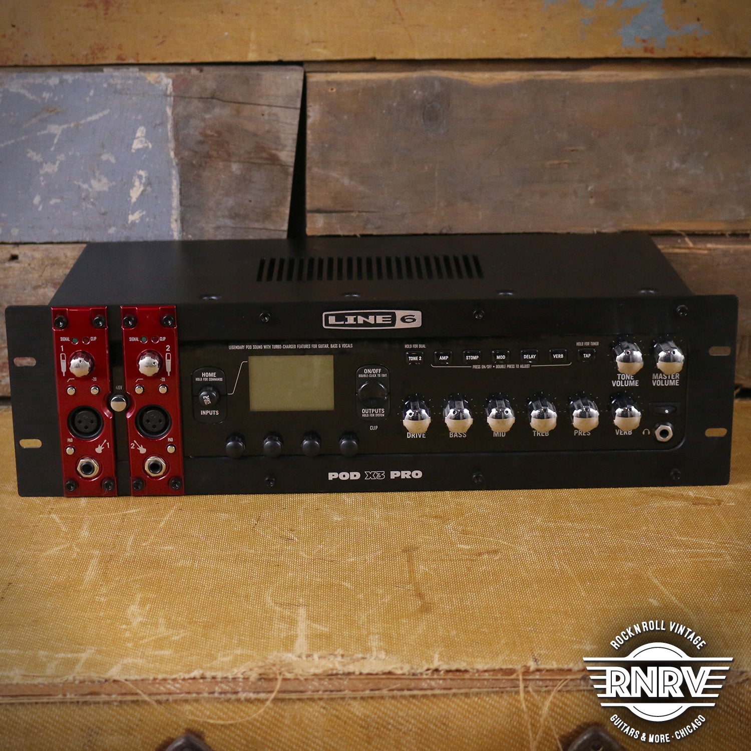 Line 6 POD X3 Pro Rackmount Multi-Effect and Amp Modeler