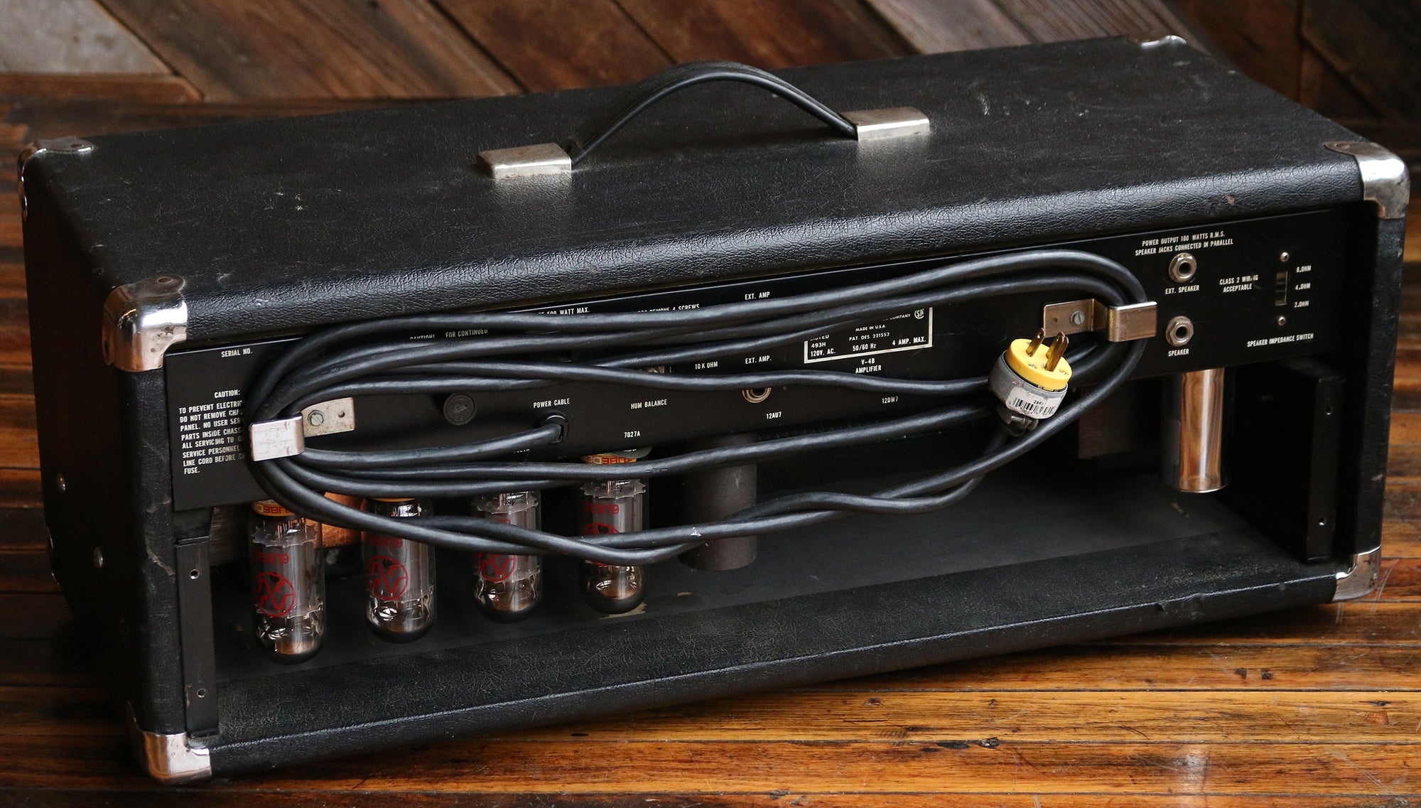 1970s Ampeg V4B Tube Bass Head – Rock N Roll Vintage & Synth City