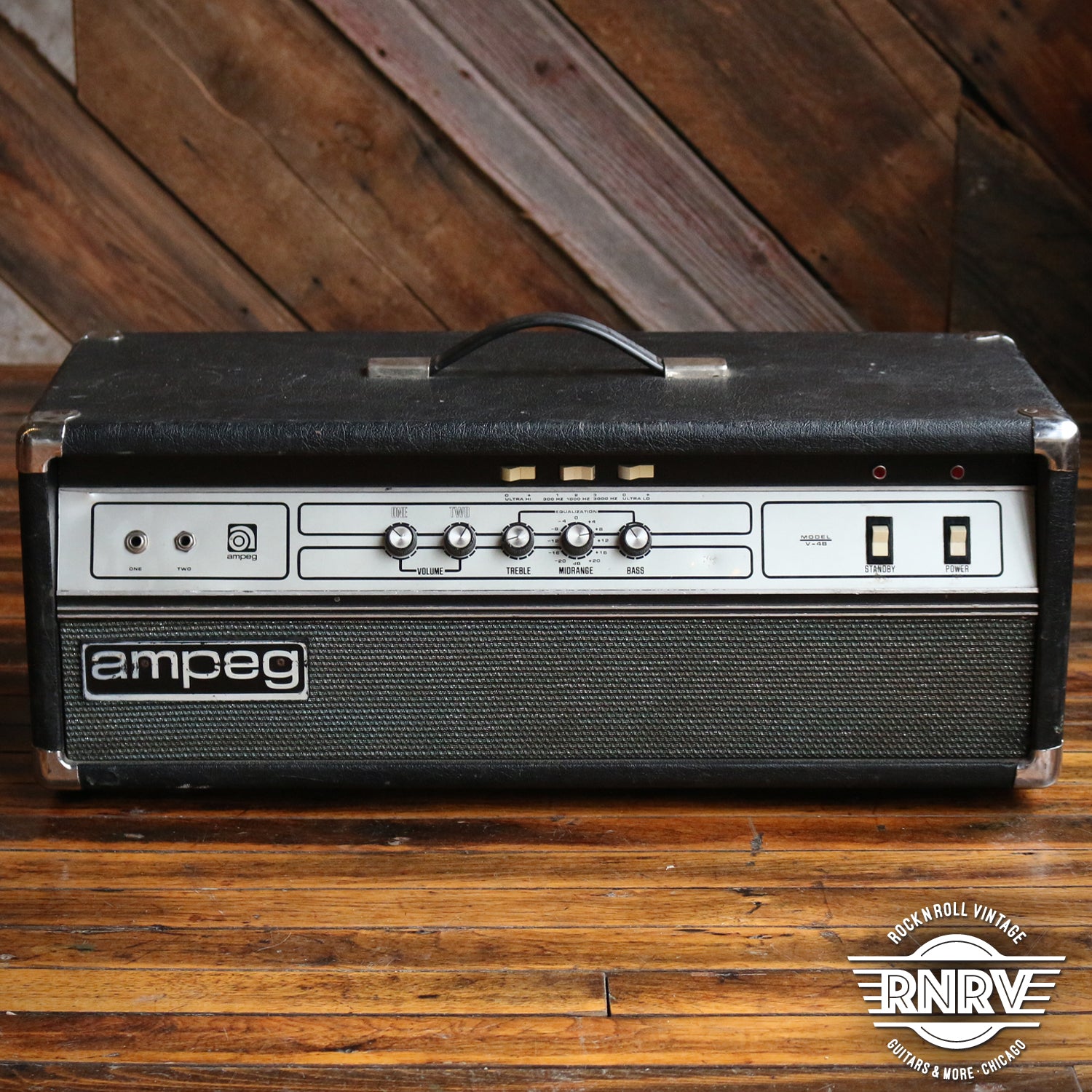 1970s Ampeg V4B Tube Bass Head – Rock N Roll Vintage & Synth City