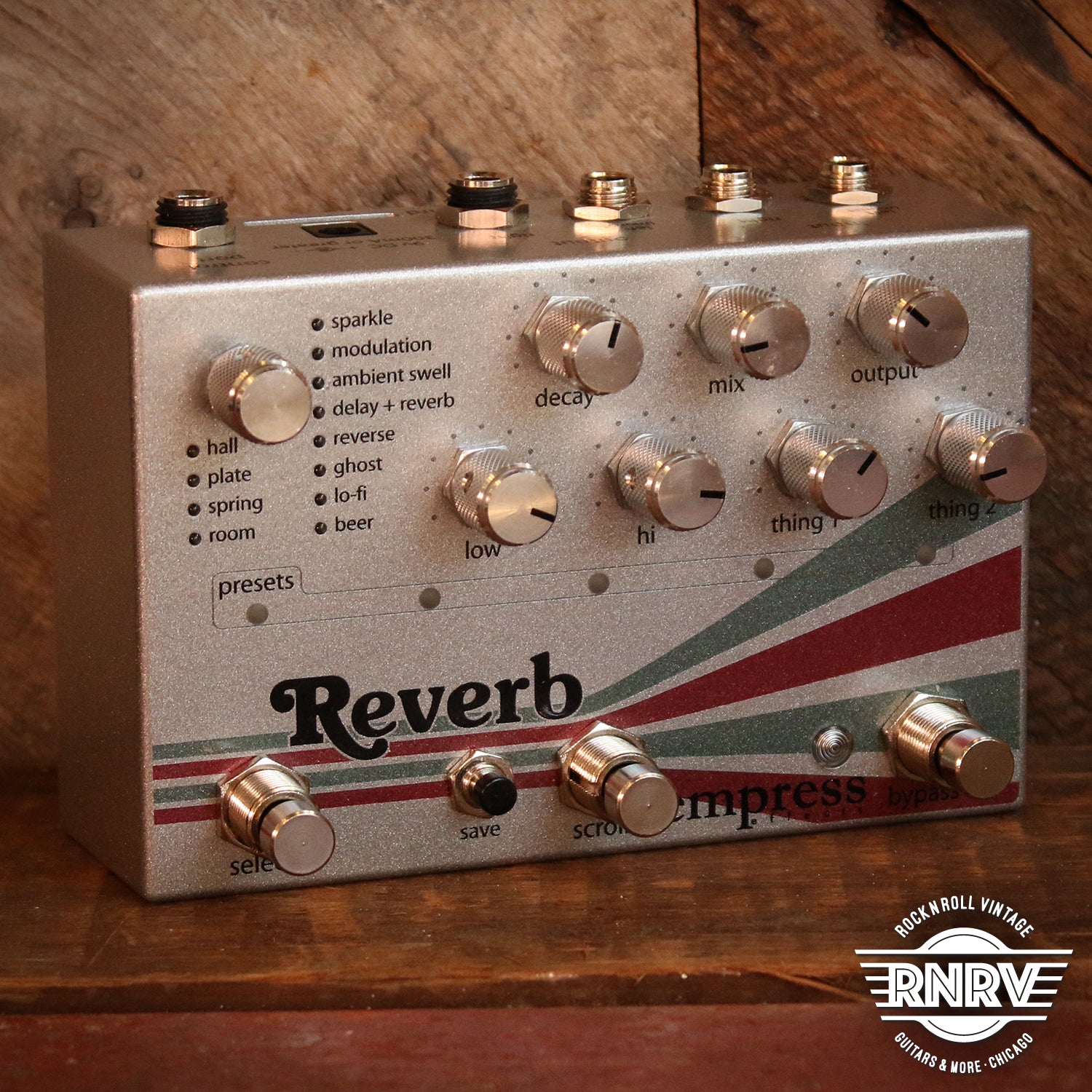 Empress Effects Reverb – Rock N Roll Vintage & Synth City