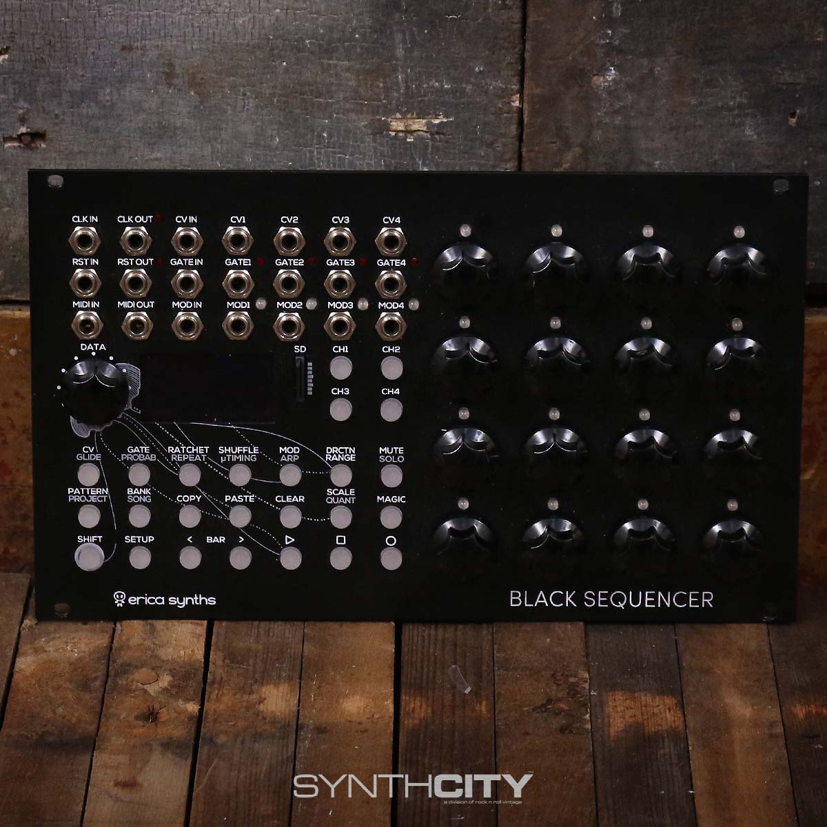 Erica Synths Black Sequencer – Rock N Roll Vintage & Synth City