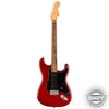 Fender Noventa Stratocaster, Pau Ferro Fingerboard, Crimson Red Transparent - Open Box