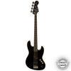 Fender Aerodyne Jazz Bass, Rosewood Stained Fingerboard, Black, No Pickguard