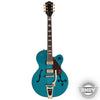 Gretsch G2410TG Streamliner Hollow Body Single-Cut with Bigsby and Gold Hardware, Laurel Fingerboard, Ocean Turquoise