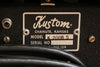 1960s Kustom 200 (Model K200B5) Amp Head Black Tuck & Roll