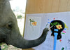 ESP LTD Eclipse Custom Painted By Jaab The Elephant AEACP Geezer Butler
