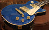 1990 Gibson Les Paul Standard Limited Colours Edition Trans Blue w/ OHSC (Headstock Repair)