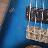 1980's Kramer Flying V Bass Aluminum Neck Blue Burst w/ OHSC